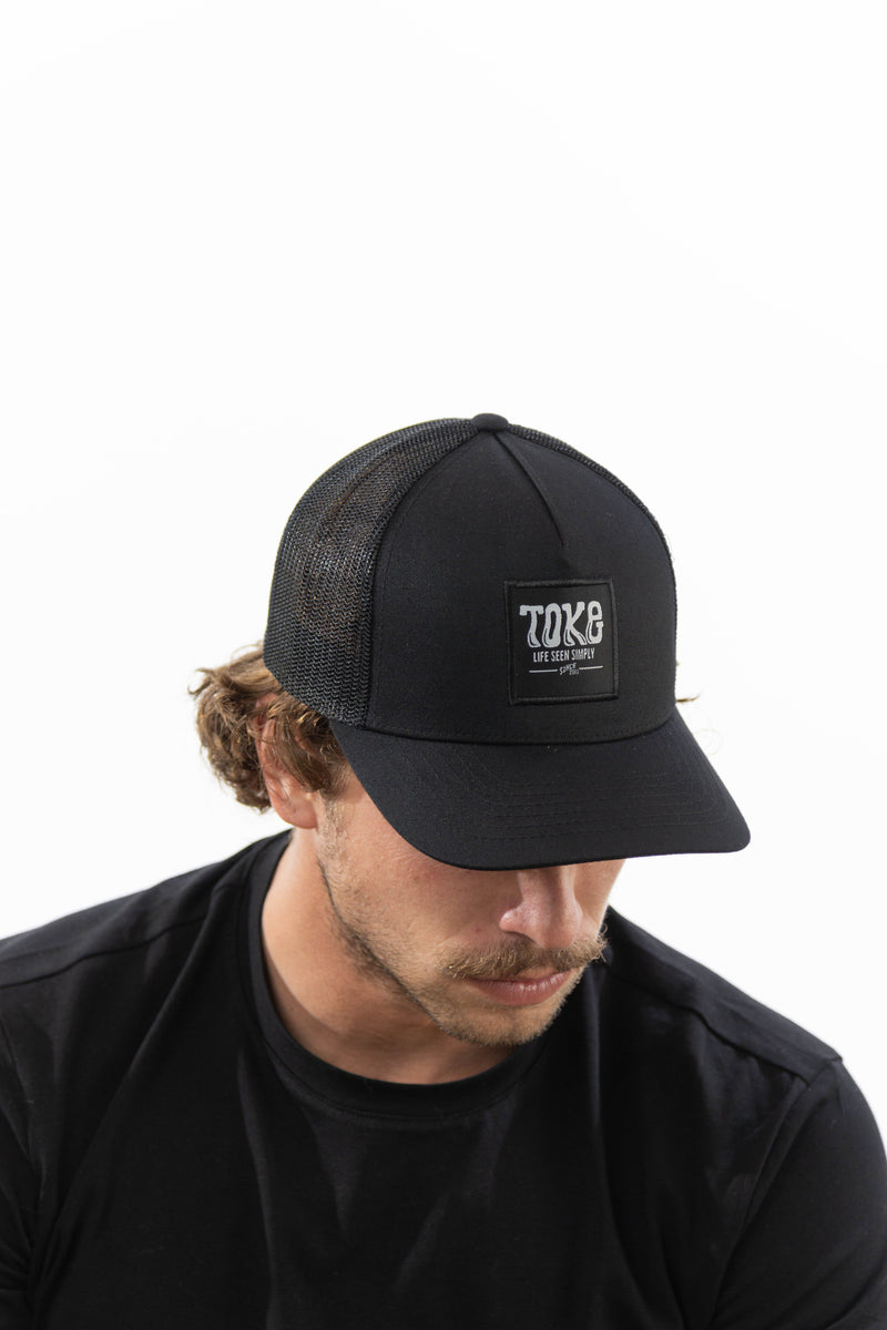 Toke Jockey Trucker Life Seen Simply Negro - Rideshop