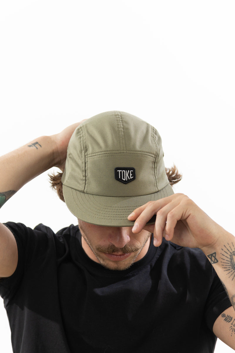 Toke Jockey Five Panel Verde - Rideshop