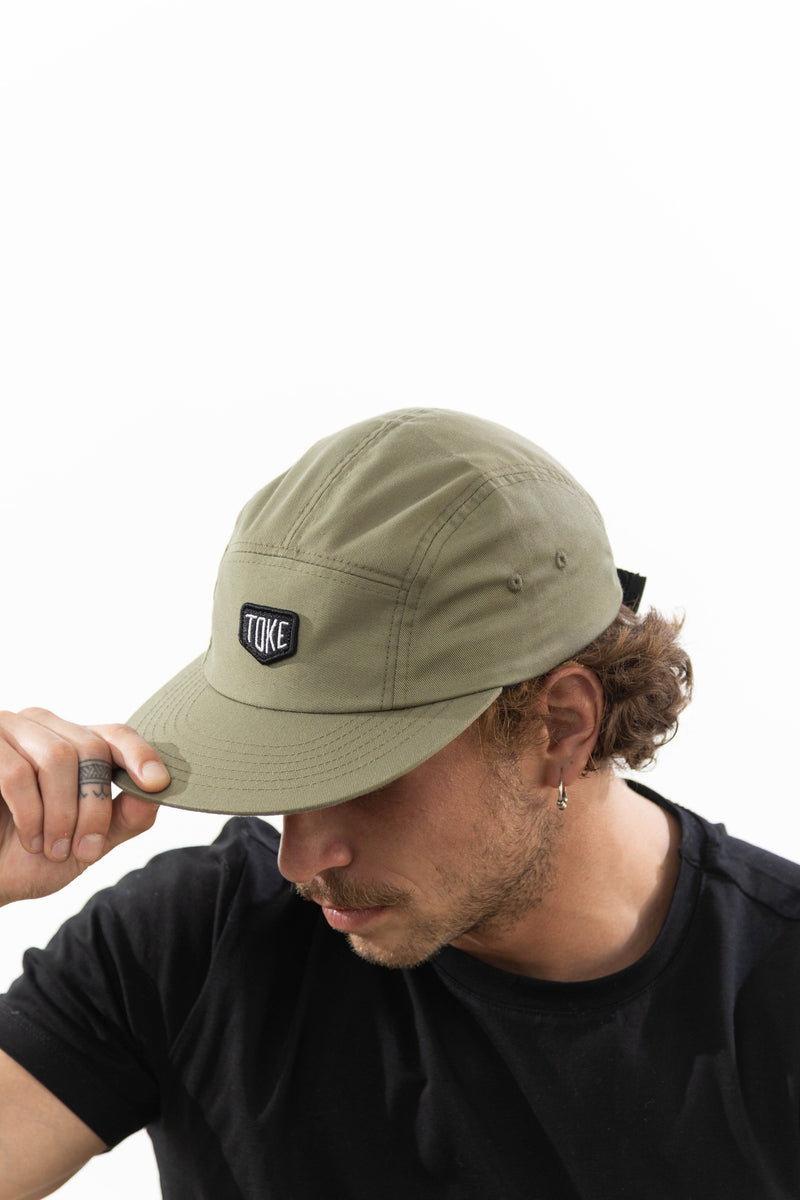 Toke Jockey Five Panel Verde - Rideshop