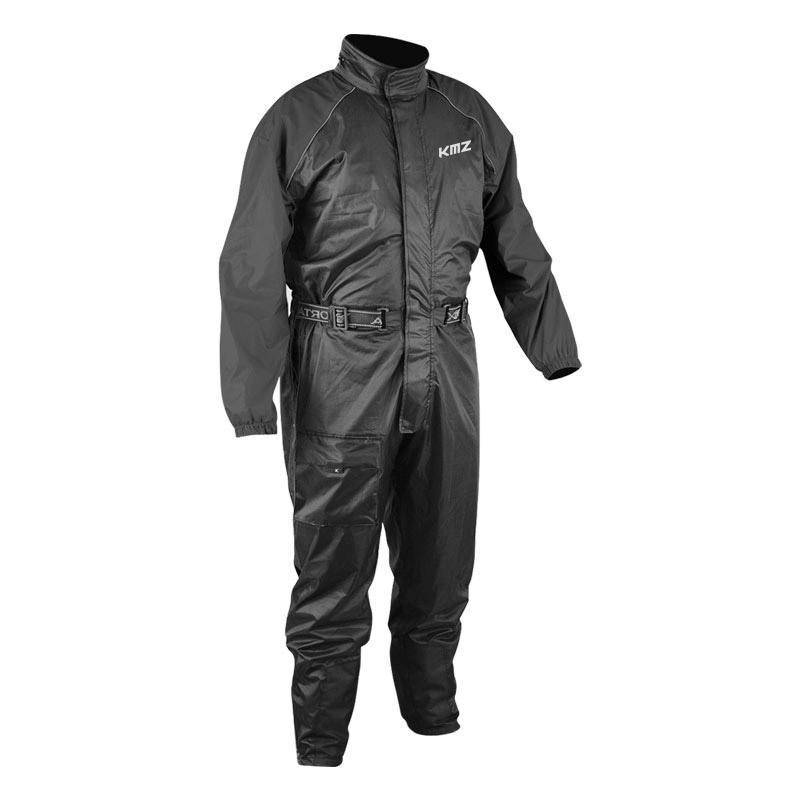 Traje De Lluvia Moto Calle Grey Negro KMZ - Rideshop