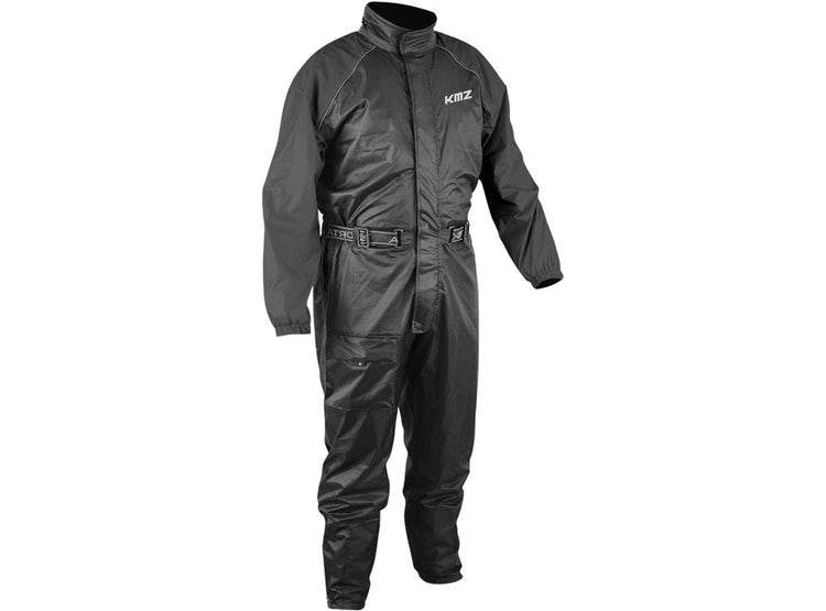 Traje De Lluvia Moto Calle San Rafael Negro KMZ - Rideshop