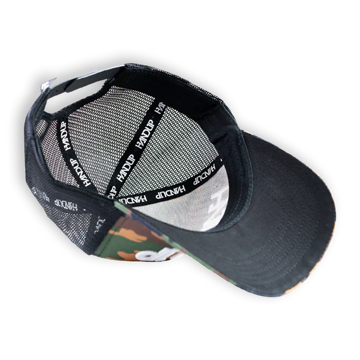 Gorro Handup TRUCKER WOODLAND CAMO - Rideshop