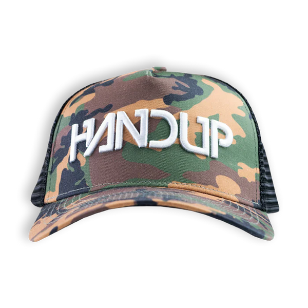 Gorro Handup TRUCKER WOODLAND CAMO - Rideshop