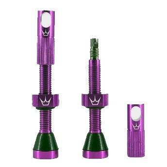 Valvula Tubular Chris King 42Mm Morado Peaty's - Rideshop