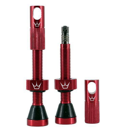 Valvula Tubular Chris King 42Mm Rojo Peaty's - Rideshop