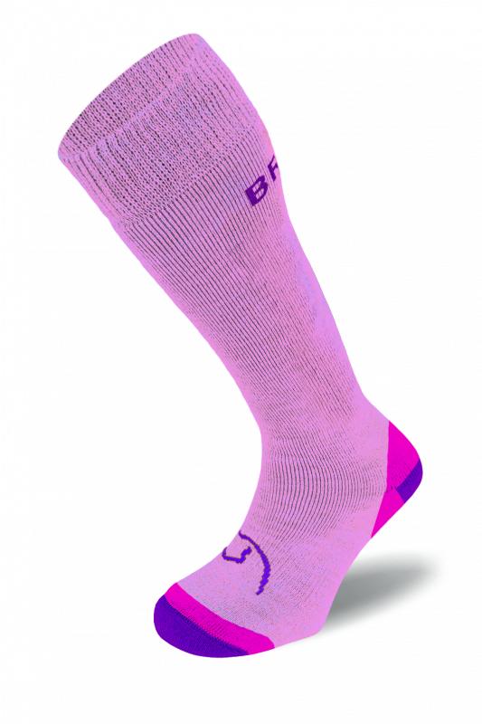 BRBL Calcetines de Ski Vancouver Jr. 2 Pares Rosado/Violeta-Rideshop