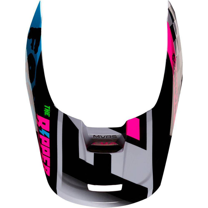 Visera Moto V1 Czar Gris Fox Racing - Rideshop