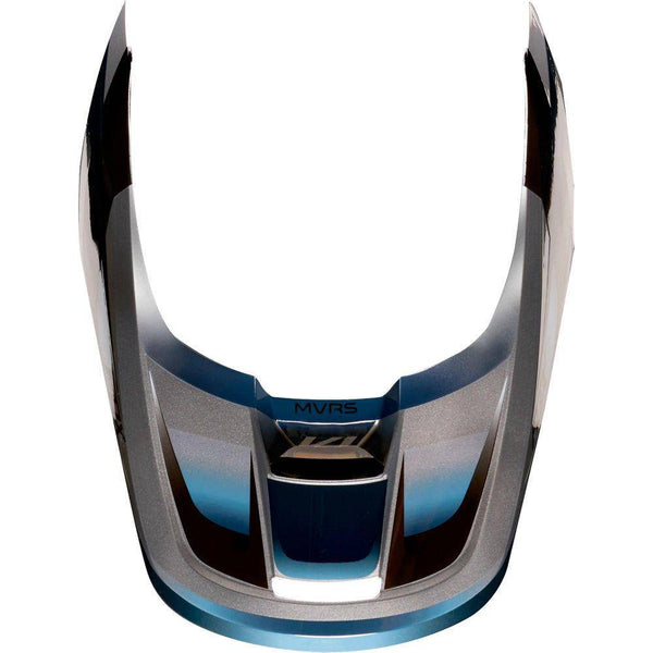 Visera Moto V1 Motif Azul Gris Fox Racing - Rideshop