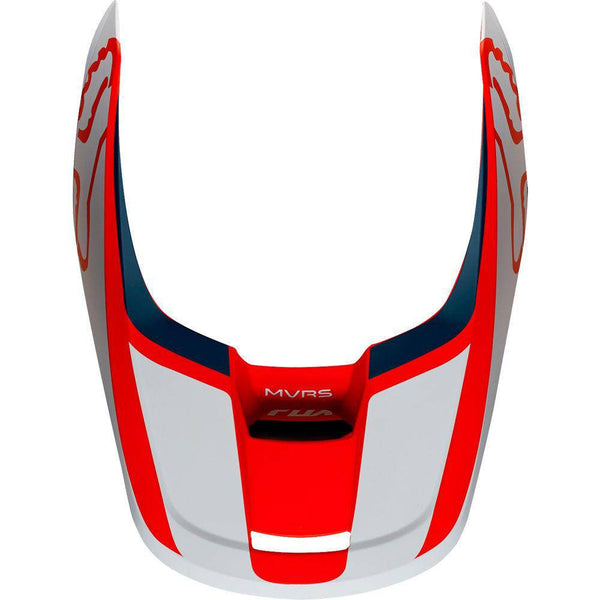 Visera Moto V1 Przm Azul Rojo Fox Racing - Rideshop