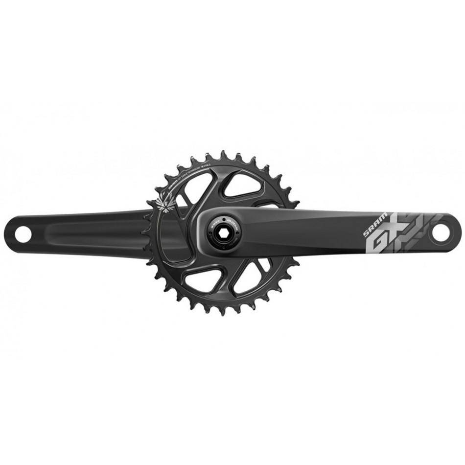VOLANTE SRAM FC GX EAGLE BB30 175 BLK XSYNC - Rideshop