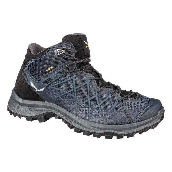 Zapatilla Ms Wild Hiker Mid Gtx Black Out-Silver Salewa - Rideshop