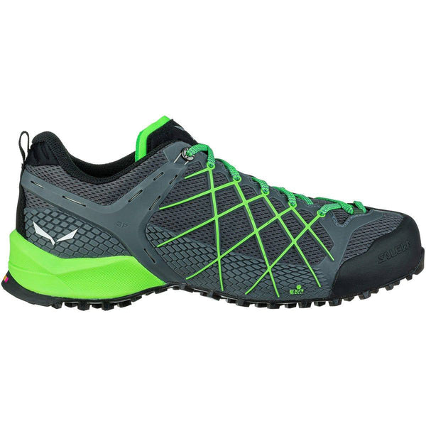 Zapatillas Ms Wildfire Flintstone/Fluo Green Salewa - Rideshop